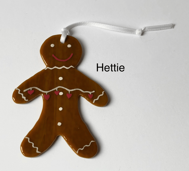 Gingerbread People Hanging Decorations (Various Designs)