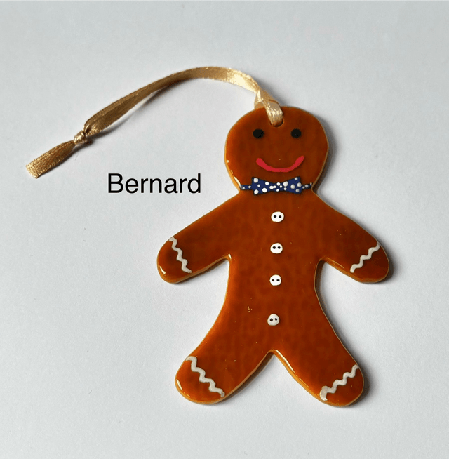 Gingerbread People Hanging Decorations (Various Designs)